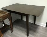 Modern Primitive Style Drop Leaf Table