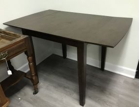 Modern Primitive Style Drop Leaf Table