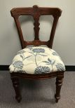 Modern Victorian Style Side Chair