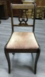 Duncan Phyfe Harp Back Side Chair