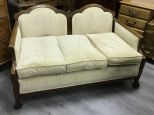 Antique Upholstered Settee