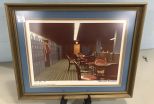 Signed New York Photograph Framed