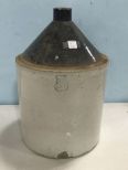 Vintage No. 5 Stoneware Crock Jug