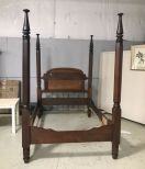 Large Antique Four Poster Bed