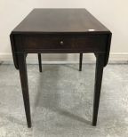 19th Century Walnut Drop Leaf Table