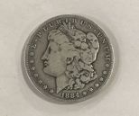 Morgan Silver Dollar 1884-S