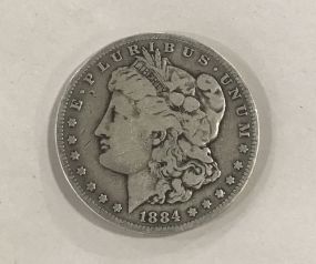 Morgan Silver Dollar 1884-S