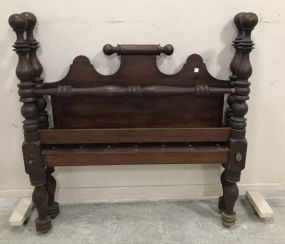 Antique Cannon Ball Rope Bed