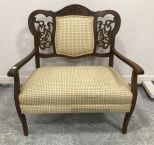 Antique Victorian Small Settee