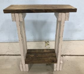 Hand Made Two Tier Stand