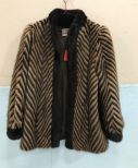 McRae's Herringbone Mink Jacket