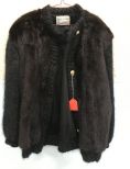 La Boutique Edgewater Plaza Maholany Mink Button Front Sweater Jacket