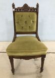 Antique Victorian Parlor Chair