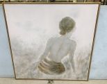 Uttermost Large Lady Giclee Painting