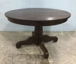 Vintage Oak Round Dinning Table