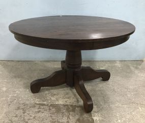 Vintage Oak Round Dinning Table