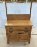 Vintage Oak Washstand