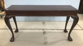 Antique Reproduction Ball-n-Claw Sofa Table