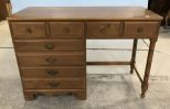 Sprague Carleton Maple Knee Hole Desk