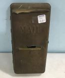 Vintage Brass Armstrong Mail Box