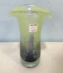 Teleflora Art Glass Vase