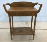 Vintage Oak Wash Stand