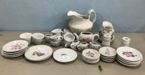 Group of Small Child's Porcelain Tea Set