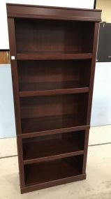 Used Cherry Pressed Board Bookcase