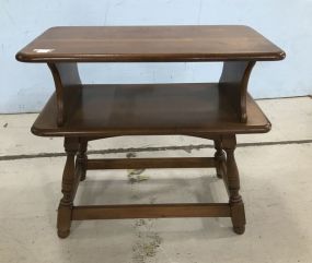 Colonial Craft Two Tier Side Table