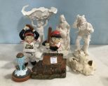 Group of Porcelain Figurines and Collectibles