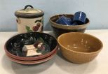 Group of Pottery Bowls and Jars