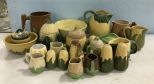 Collection of Corn Ceramic Pottery Pieces