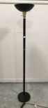 Black and Brass Floor Lamp