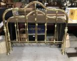 Queen Size Brass Bed