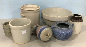 Collection of Stoneware Pottery