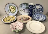 Hand Painted Collectible Plates