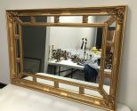 Modern Gold Gilt Wall Mirror