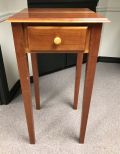 Primitive Style Single Drawer Side Table
