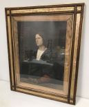 Vintage Framed Portrait of Man