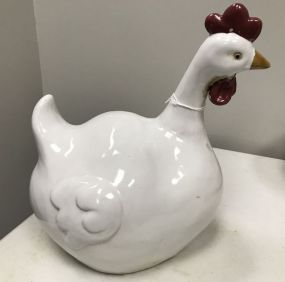 Modern Ceramic Hand Painted Rooster
