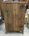 Early Primitive Pie Cabinet