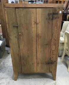 Early Primitive Pie Cabinet