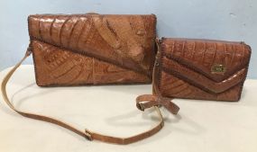 Two Genuine Alligator Purses