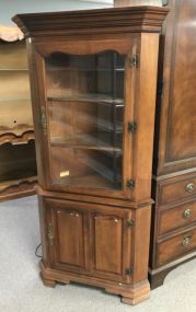 Tell City Colonial Style Corner Cabinet