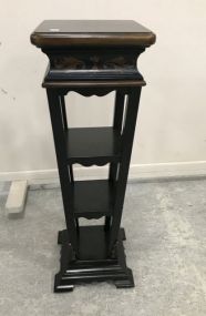 French Design Black Pedestal