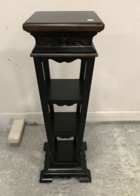 French Design Black Pedestal