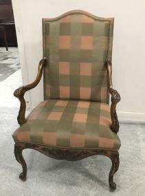 French Baroque Style Arm Chair