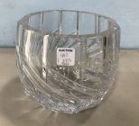 Ceski Crystal Bowl Signed