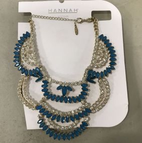 Hannah Statement Necklace Rhinestones