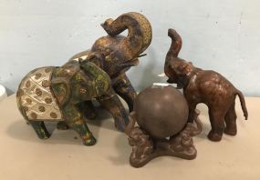 Group of Decorative Elephants